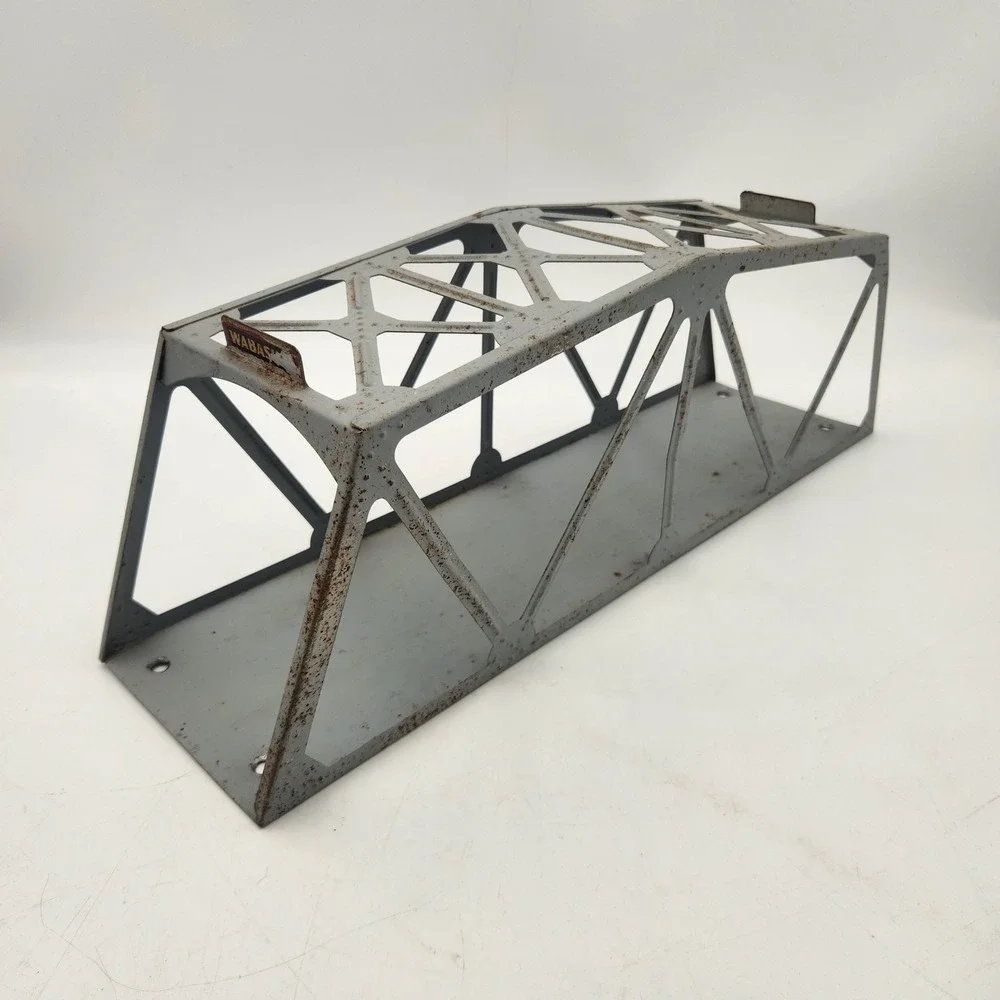 Vintage Wabash Metal Truss Bridge Grey O S Gauge Model Train Layout 18 Inch